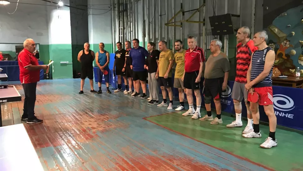 Соревнования в Енакиево среди ветеранов и любителей!